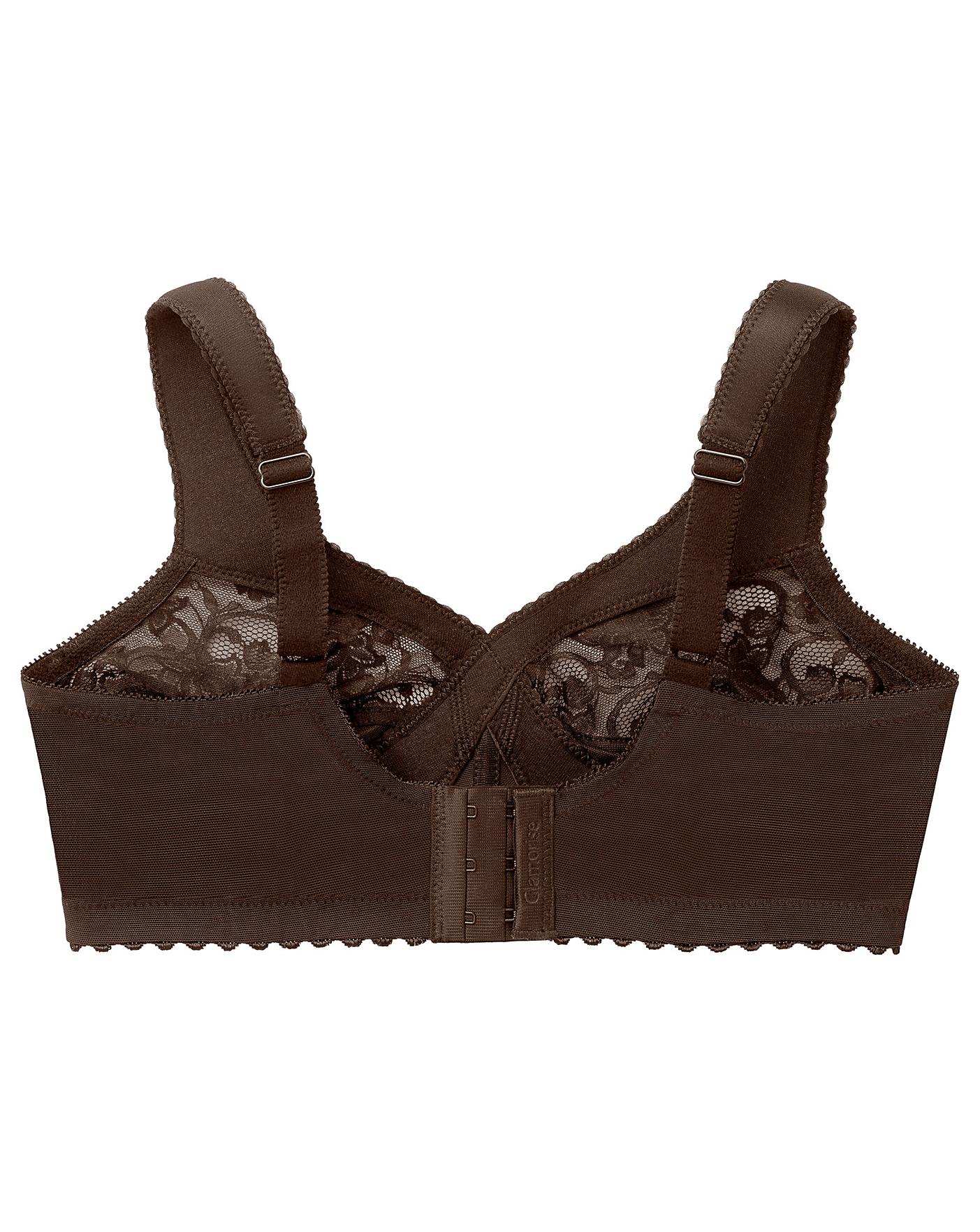 Glamorise Plus Size MagicLift Original Support Bra 1000| Mocha