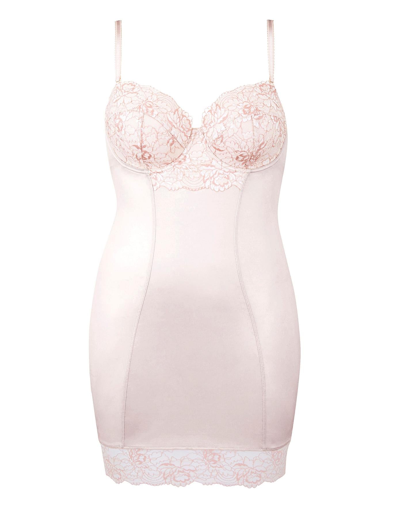 MAGISCULPT Ella Lace Blush Firm Control Multiway Slip| Blush