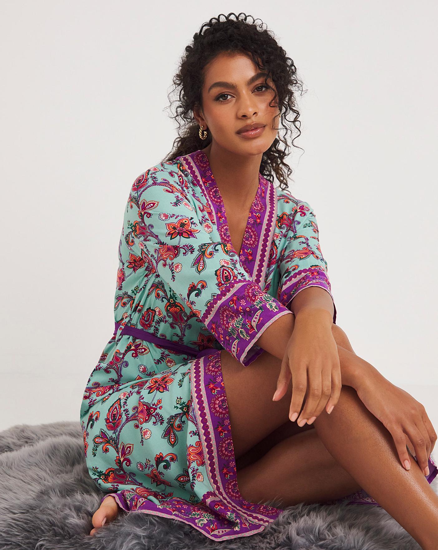 Joe Browns Boho Robe| Mint Purple