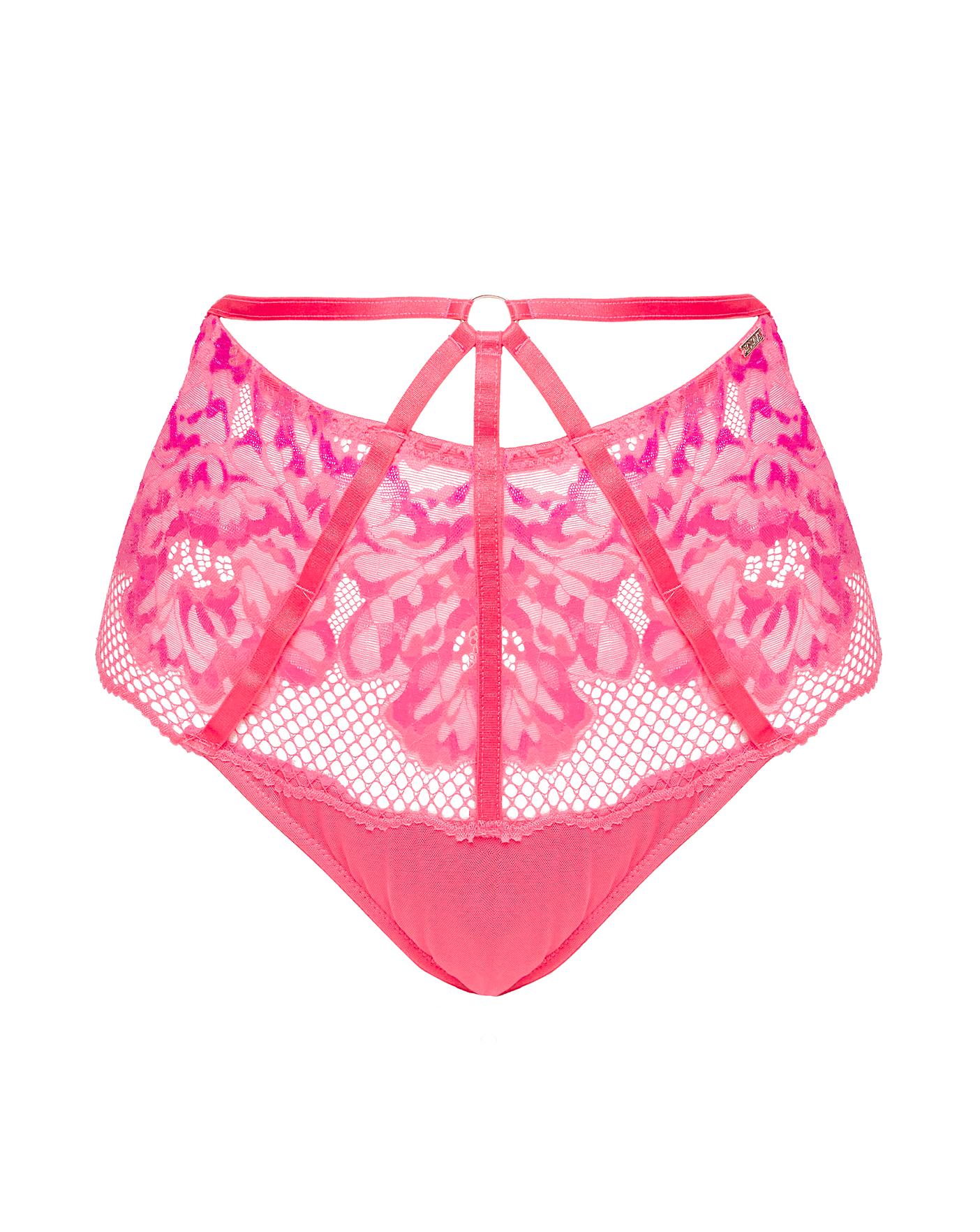 Figleaves Curve Amore Deep Brazilian Brief| Coral