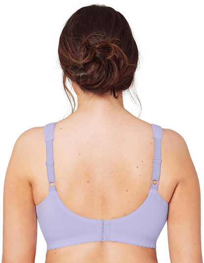  Glamorise Plus Size MagicLift Cotton Support Bra 1001| Lilac