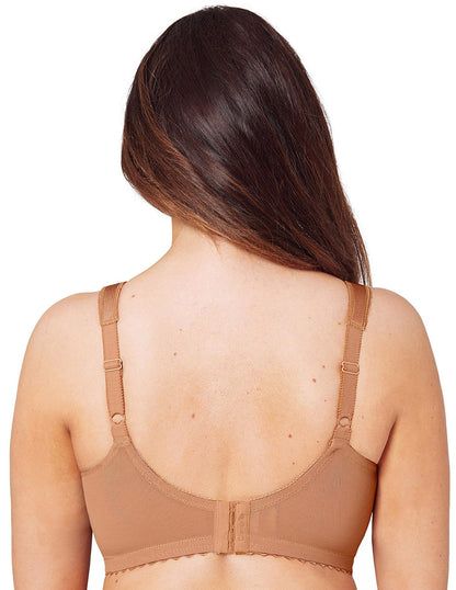  Glamorise Plus Size MagicLift Original Support Bra 1000| Cappuccino