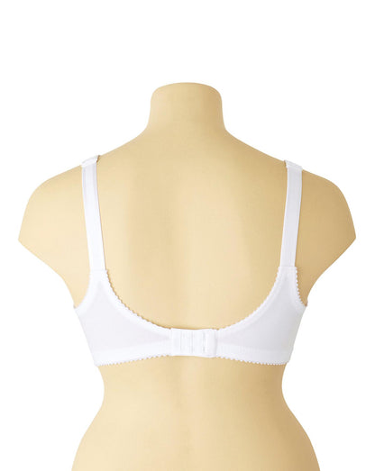  Miss Mary Cotton Dots Non Wired Bra| White