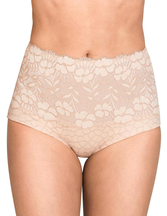  Miss Mary Of Sweden Jacquard & Lace Pantee| Beige