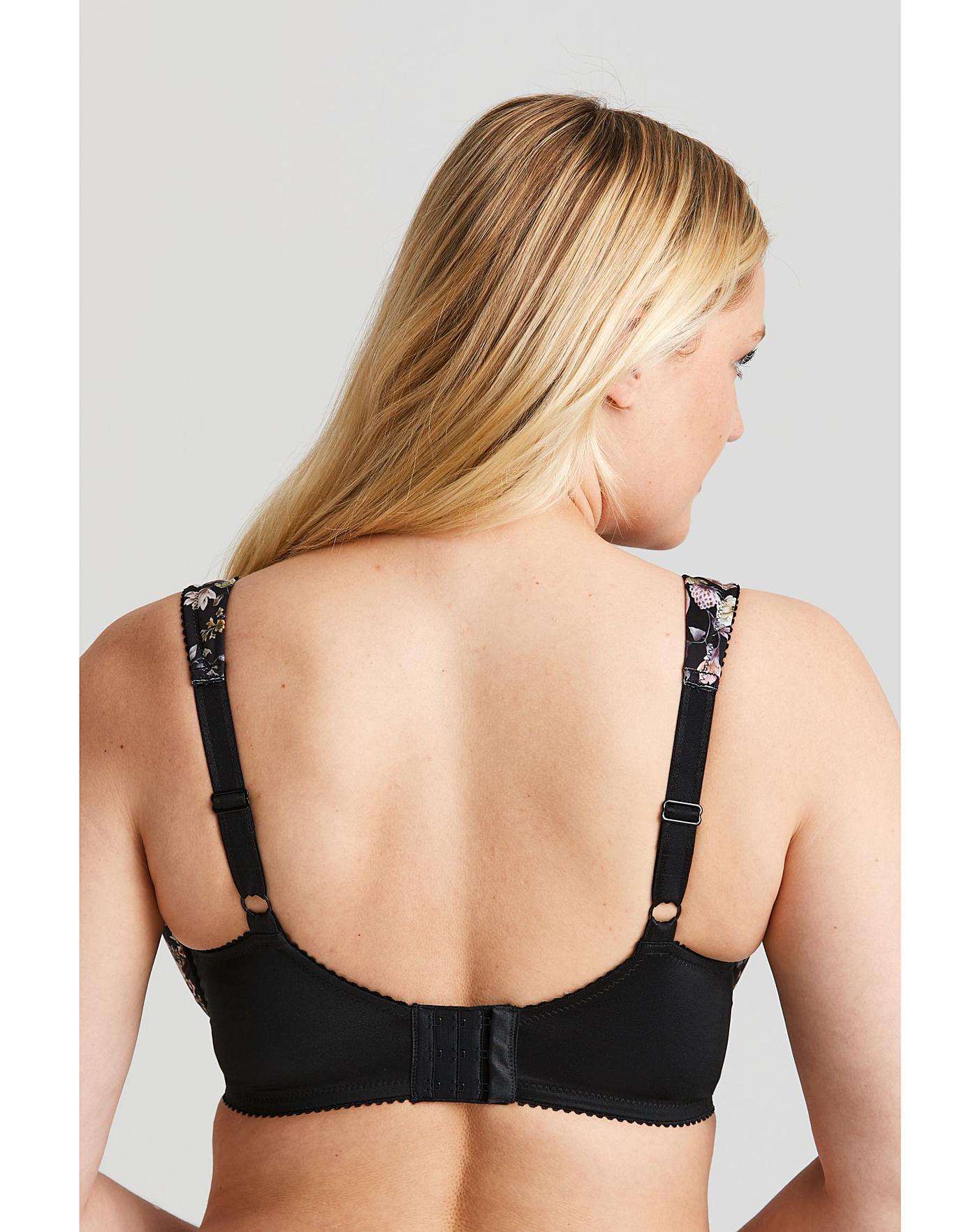  Miss Mary Of Sweden Fauna Full Cup Wired Bra| Black