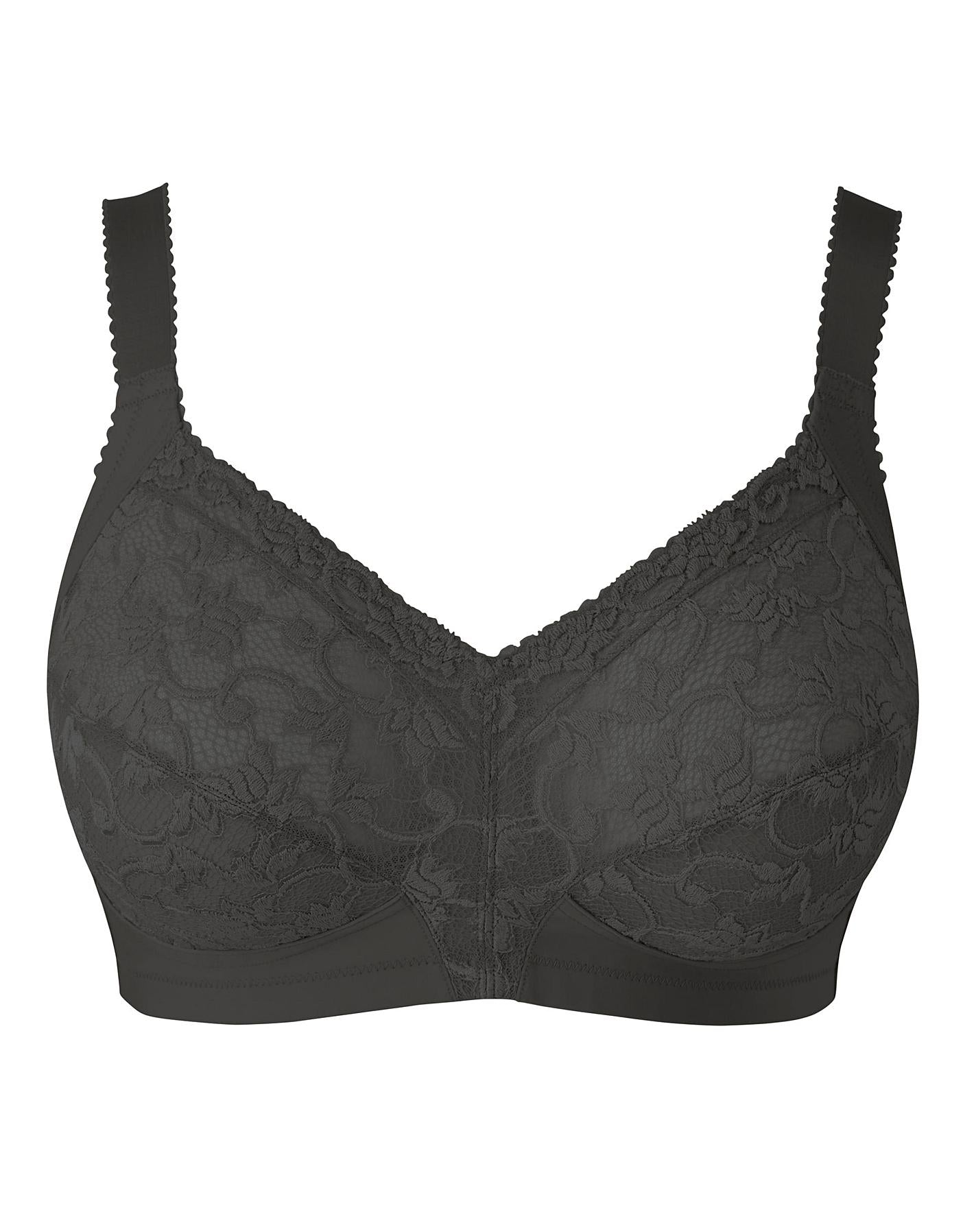  Triumph Delicate Doreen Non Wired Bra| Black