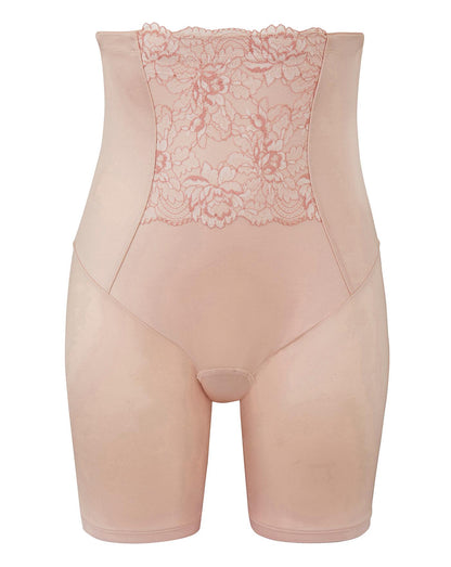  MAGISCULPT Ella Blush Lace Firm Control Anti Chafing Thighshaper| Blush