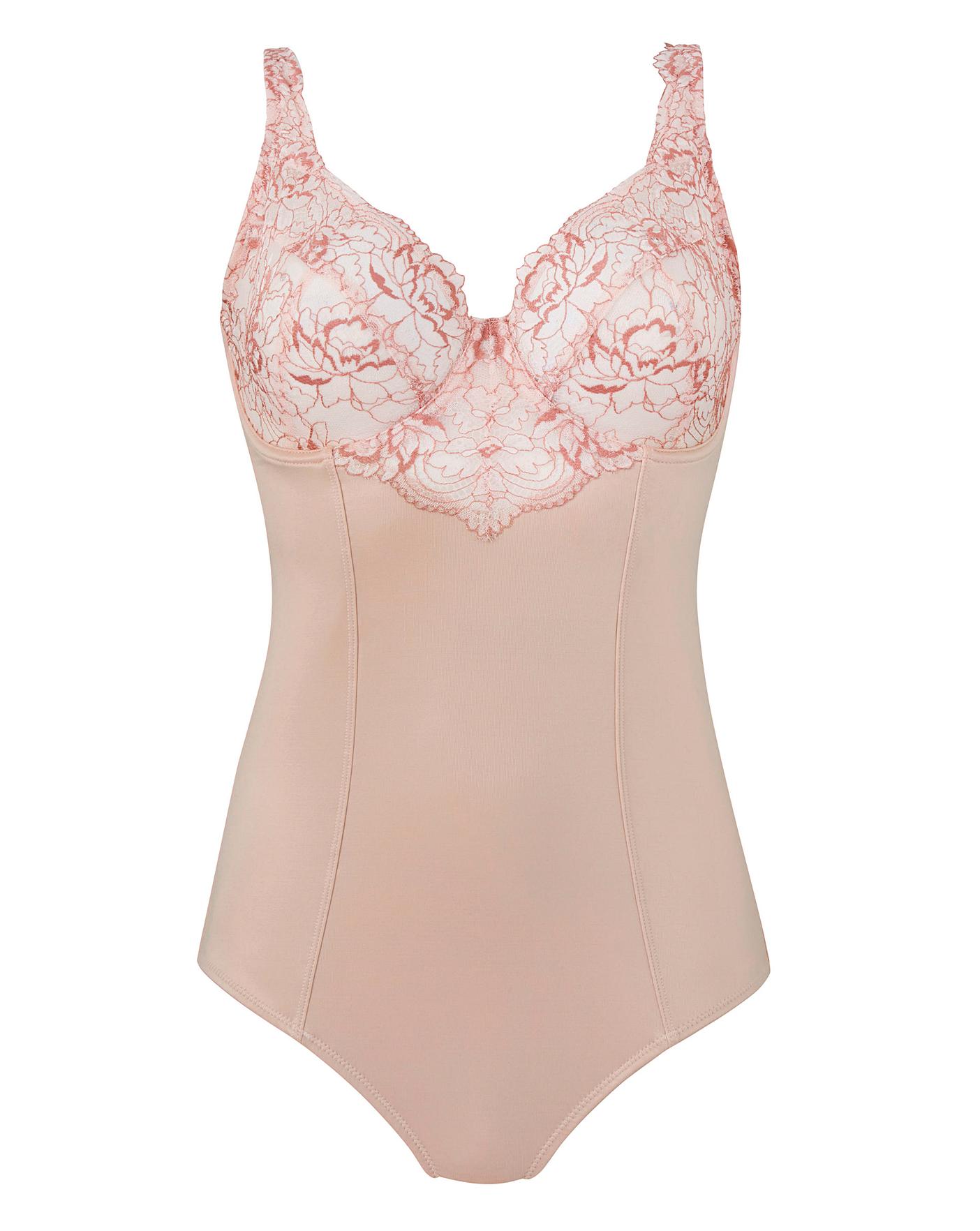  MAGISCULPT Ella Lace Firm Control Blush Bodyshaper| Blush