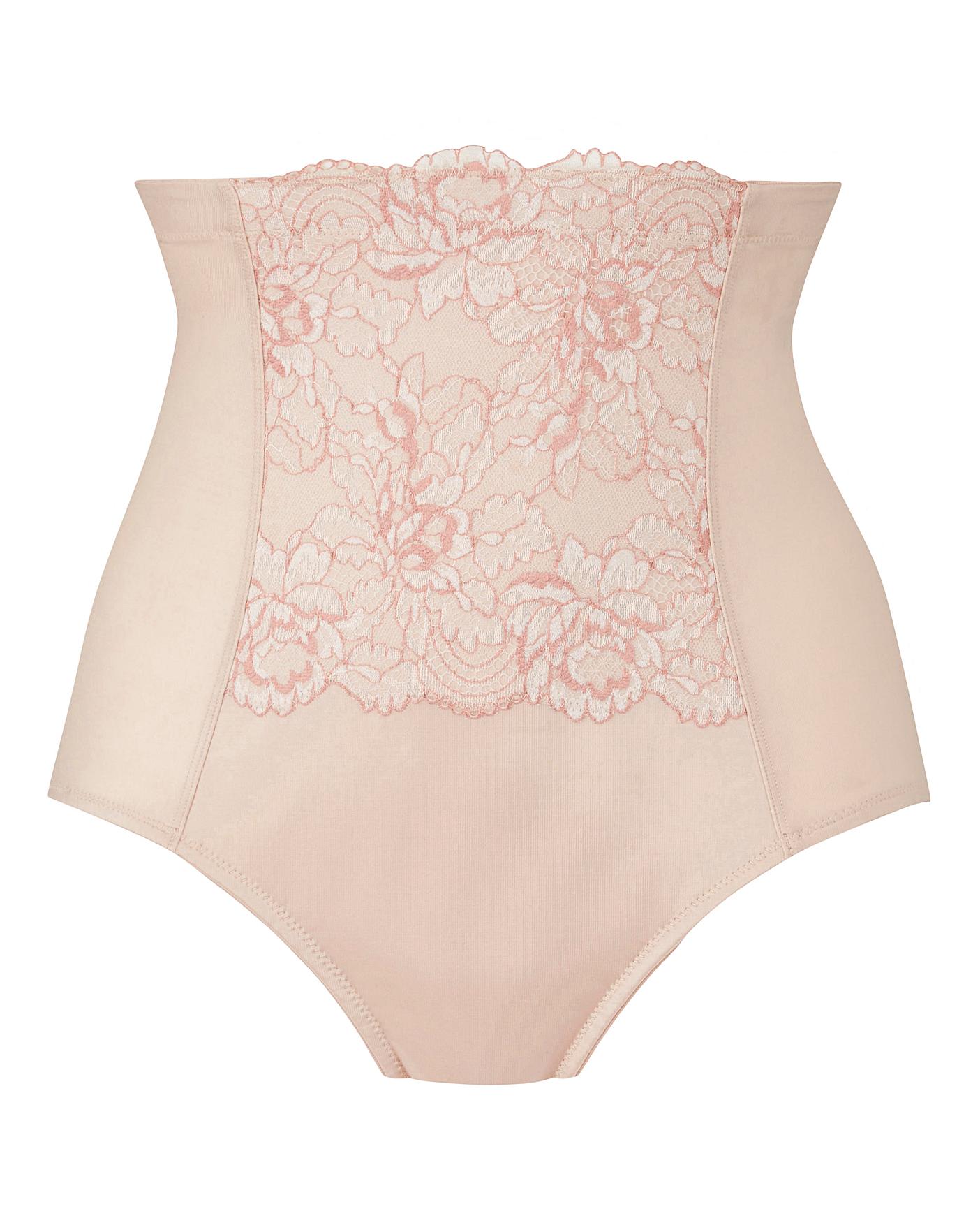  MAGISCULPT Ella Lace Firm Control Blush Waist Nipper Brief| Blush