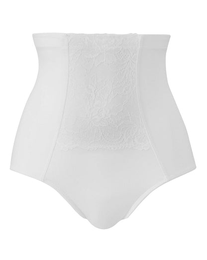  MAGISCULPT Ella Lace Firm Control Waist Nipper White Briefs| White