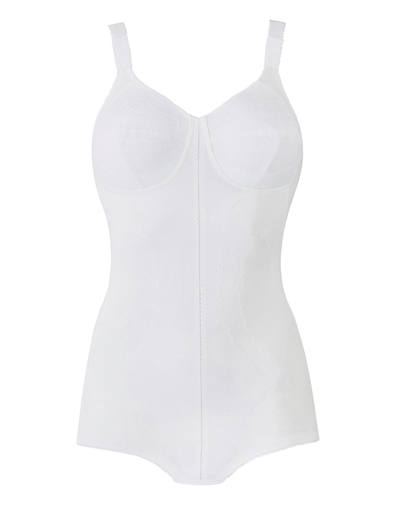  Playtex Firm Control I Can`t Believe It`s A Girdle Bodyshaper| White