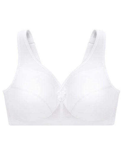  Glamorise Plus Size MagicLift Active Support Bra 1005| White