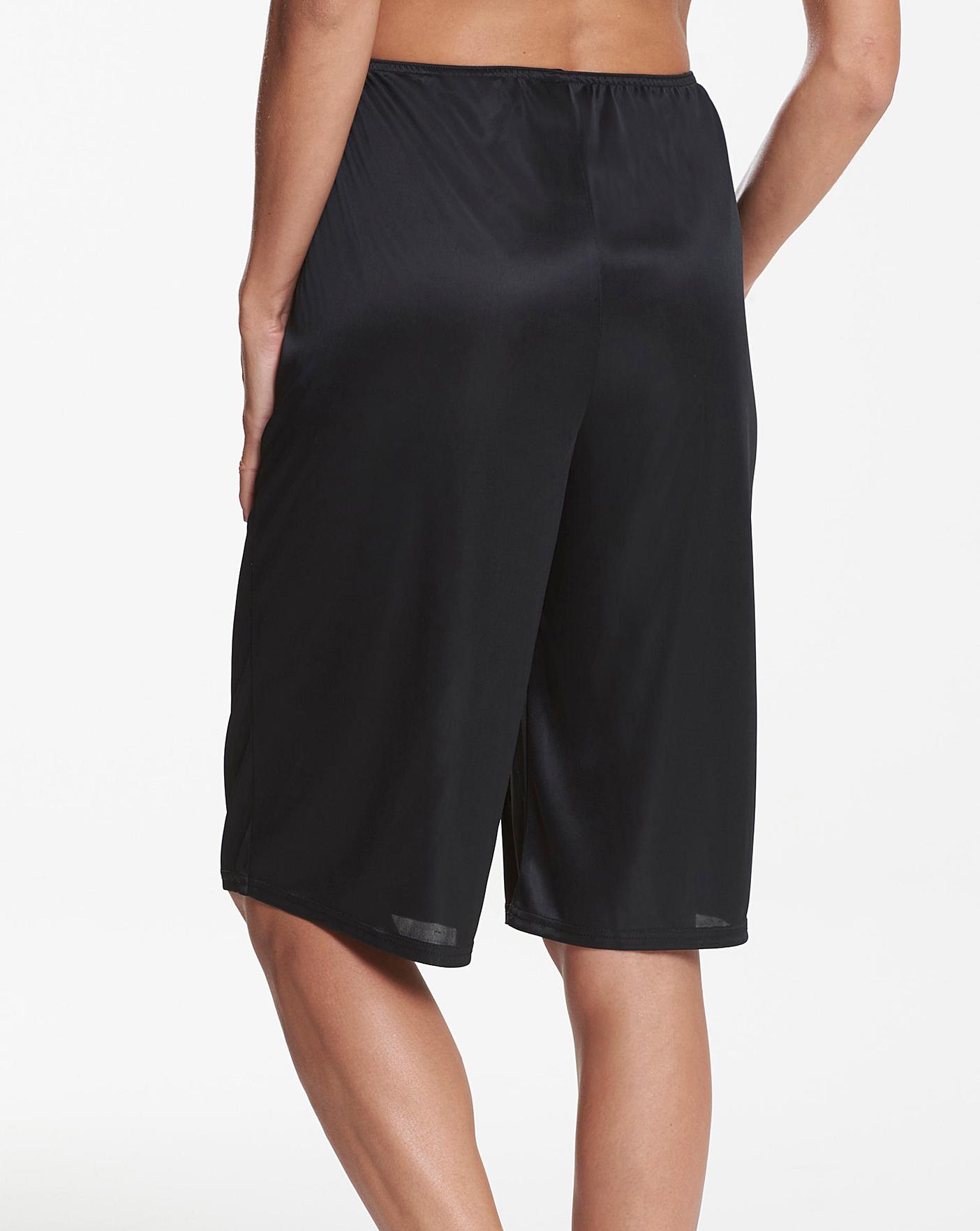  Naturally Close 2 Pack Black/Blush Anti-Chafing Culottes| Black/Blush