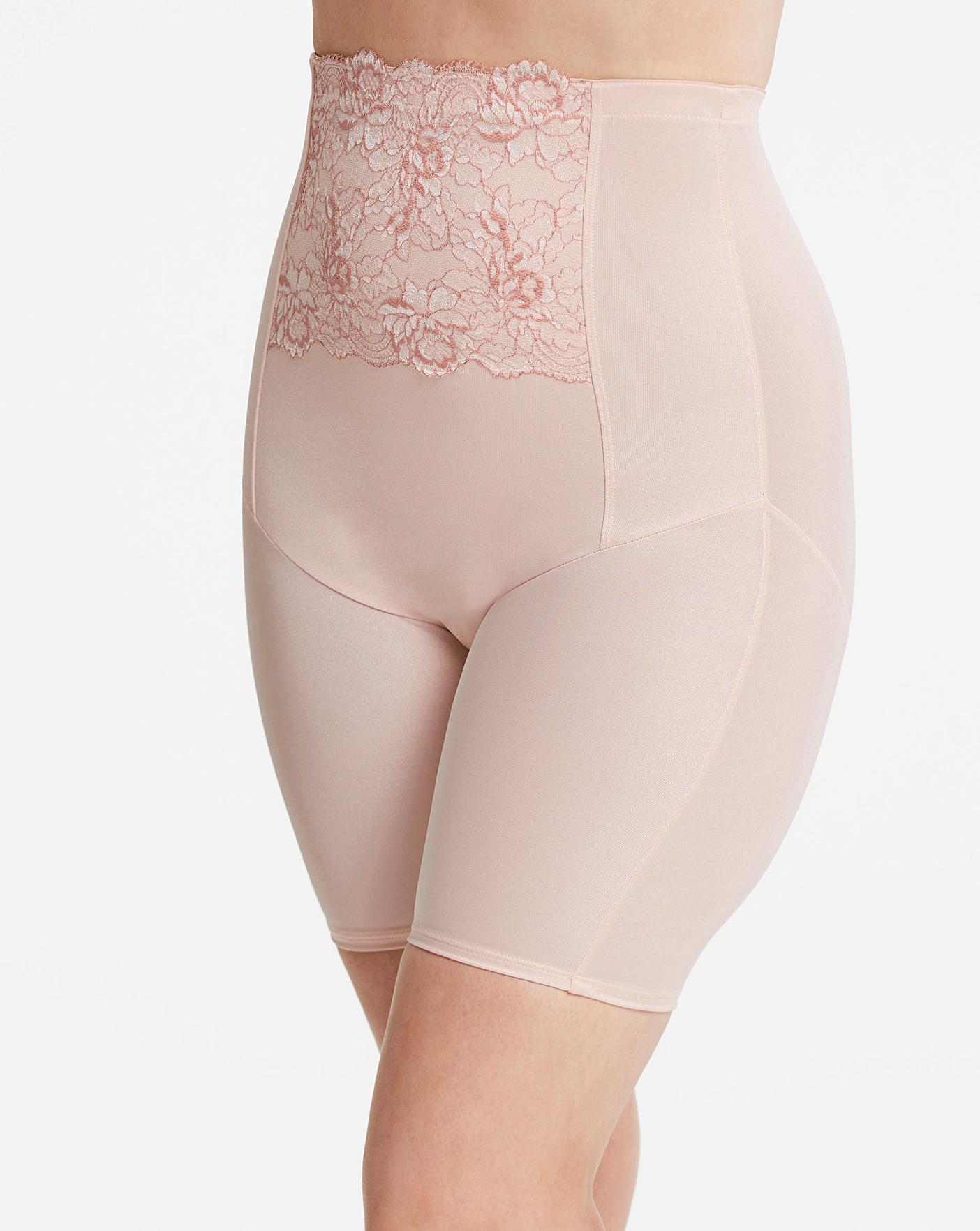  MAGISCULPT Ella Blush Lace Firm Control Anti Chafing Thighshaper| Blush
