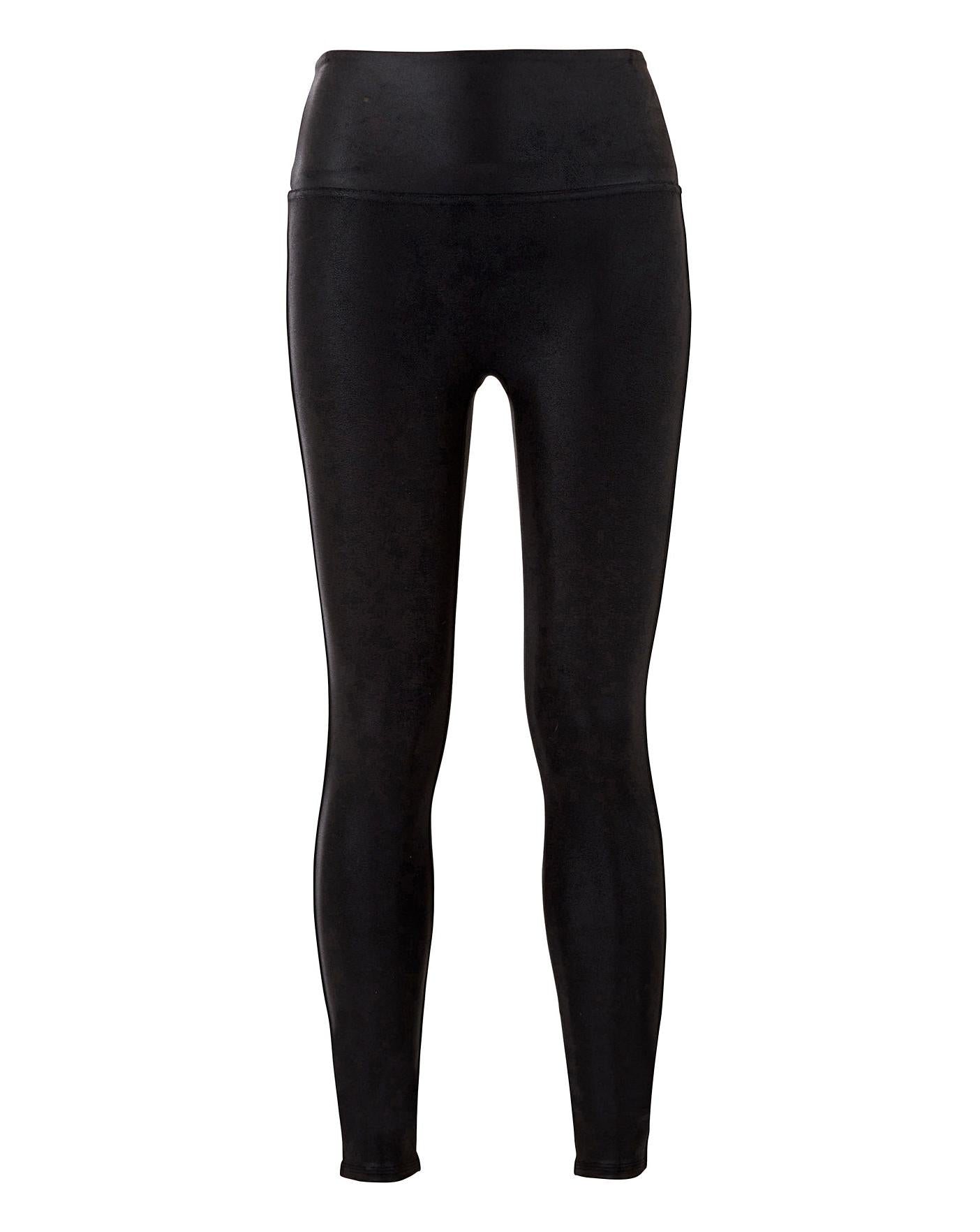  Spanx Medium Control Faux Leather Leggings| Black