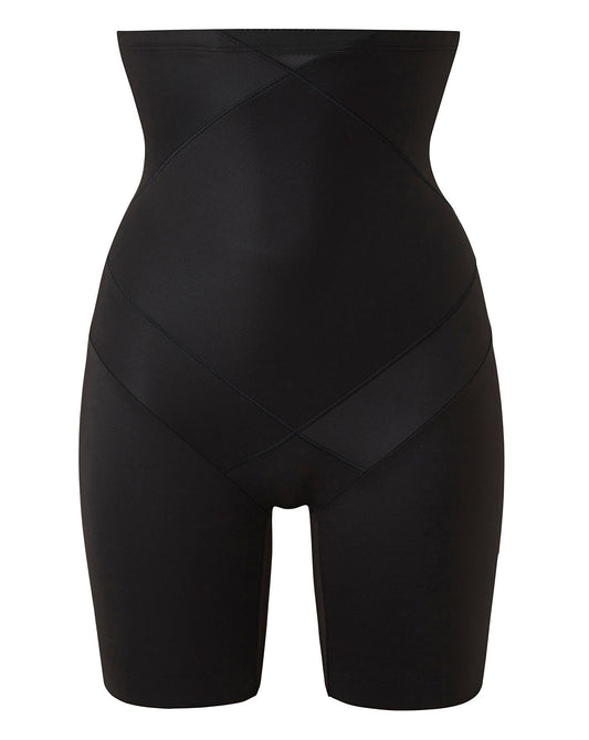  Miraclesuit Instant Tummy Tuck Firm Control Hi Waist Thigh Slimmer| Black