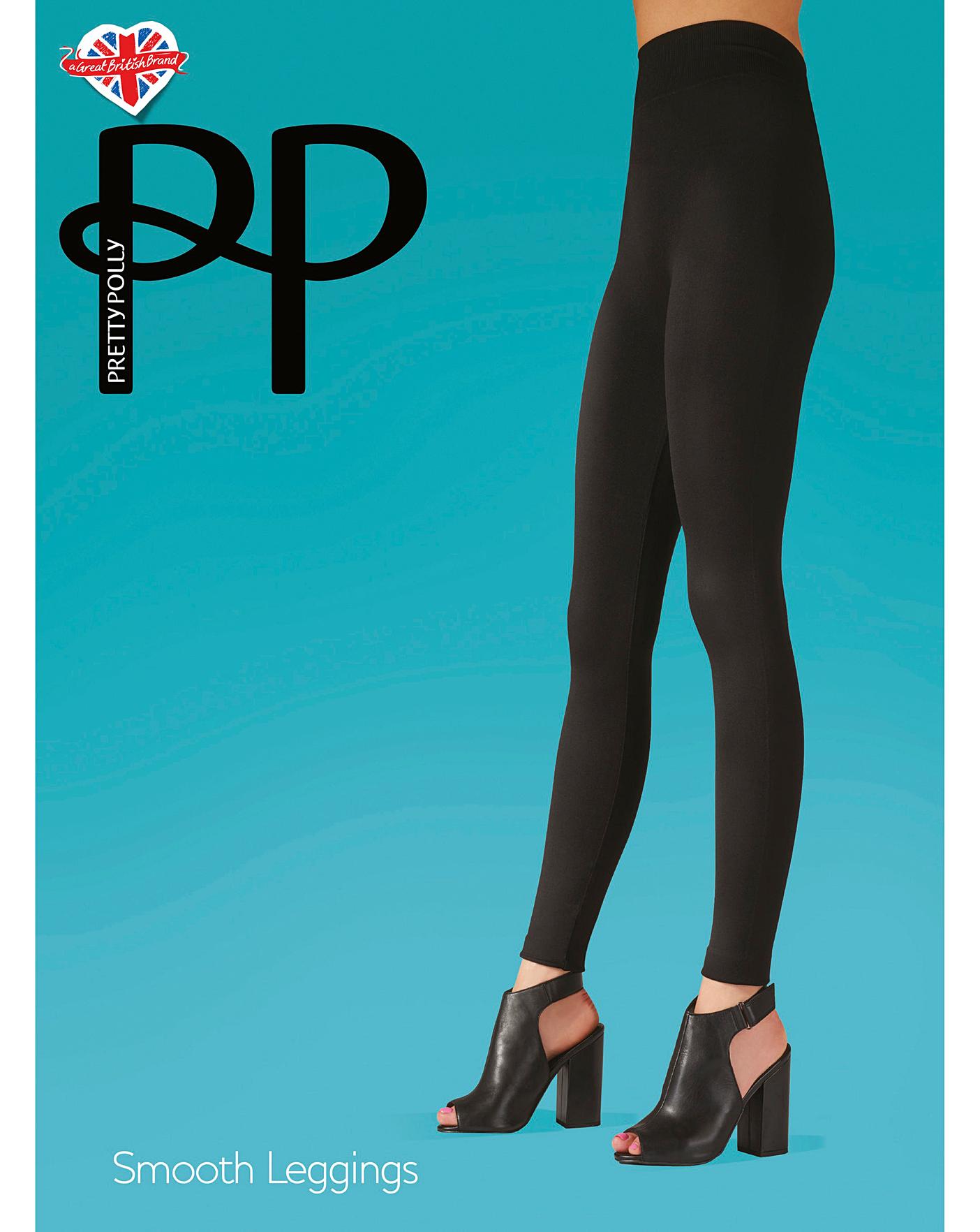  Pretty Polly Smooth Leggings| Black