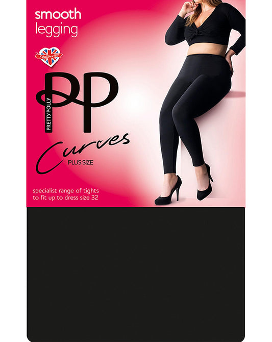  Pretty Polly Curves Smooth Leggings| Black| XL