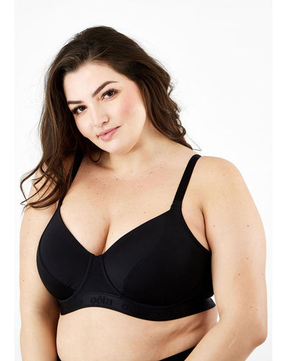  OOLA EVERYDAY FULL CUP UNDERWIRED BRA| Black