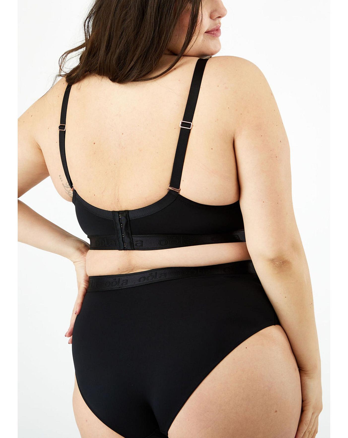  OOLA EVERYDAY FULL CUP UNDERWIRED BRA| Black