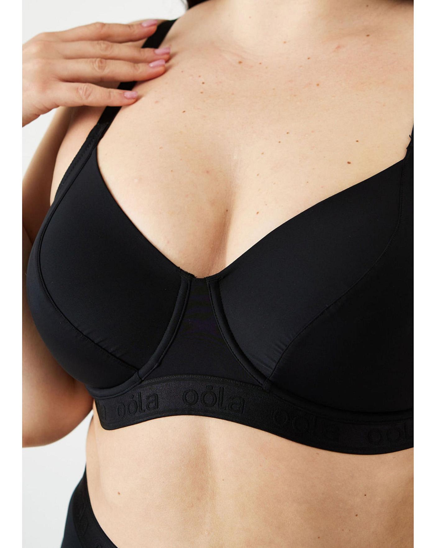  OOLA EVERYDAY FULL CUP UNDERWIRED BRA| Black