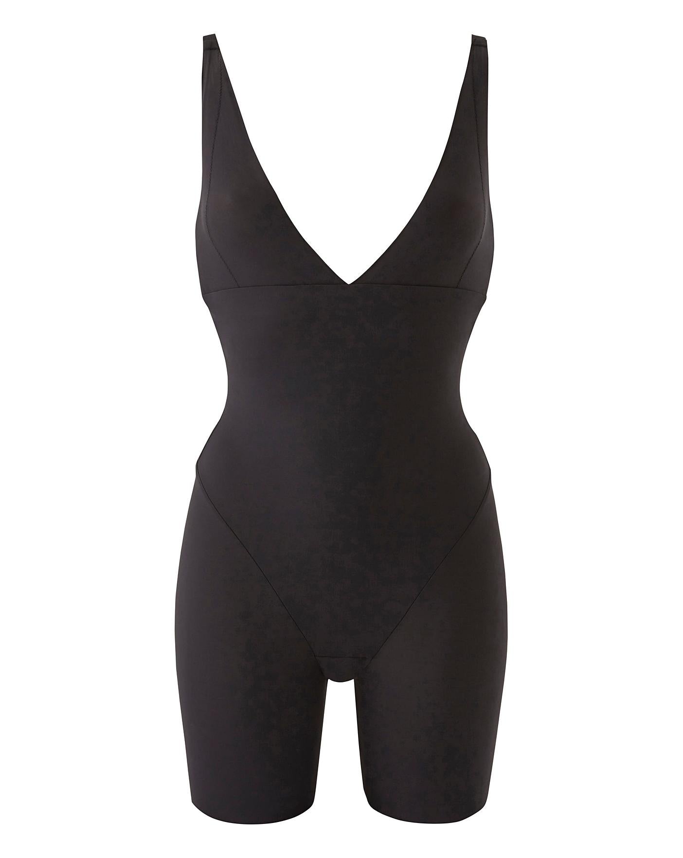  Maidenform Take Inches Off Firm Control Wear Your Own Bra Singlet| Black