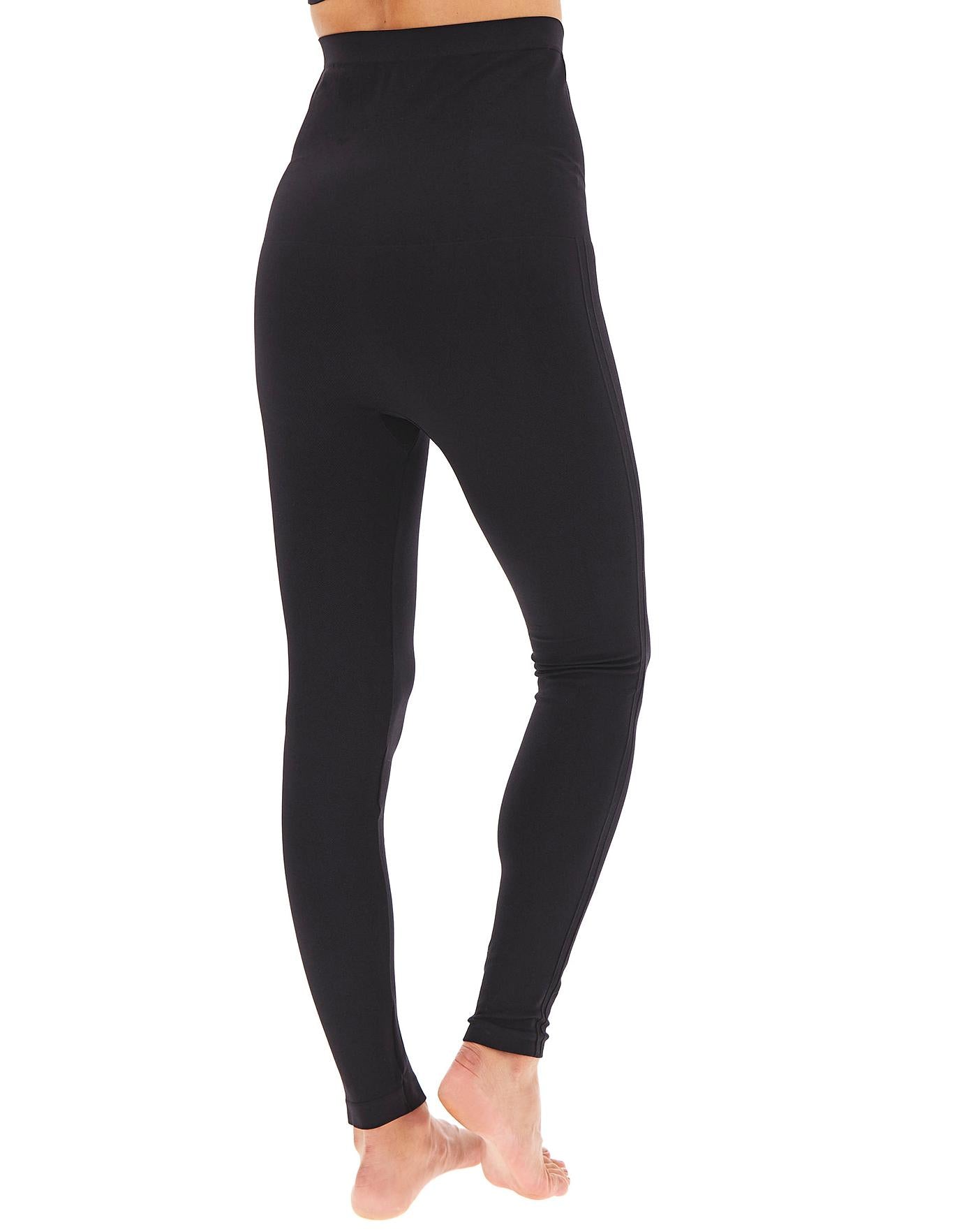  Spanx Look At Me Higher Waist Seamless Leggings| Black