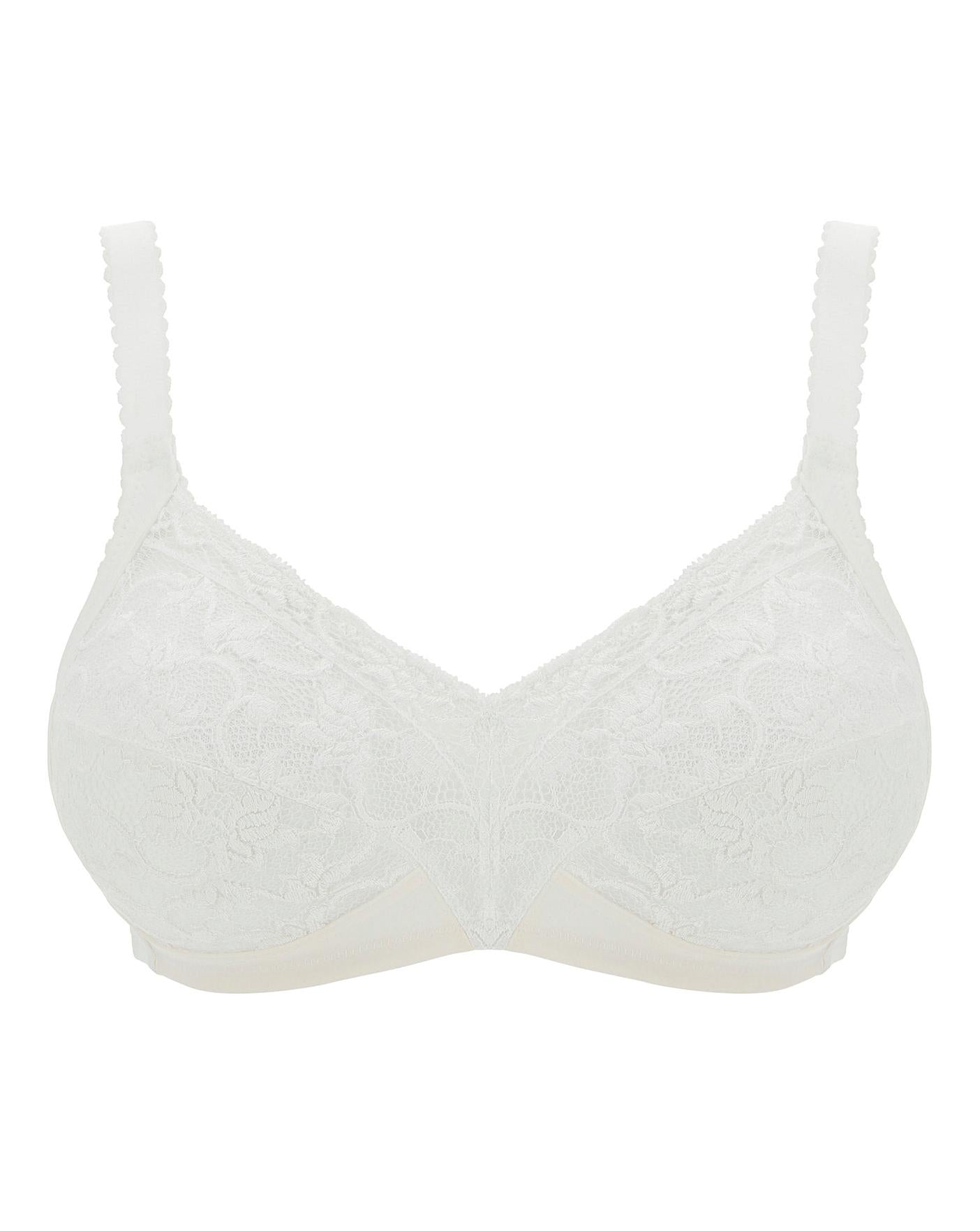  Triumph Delicate Doreen Non Wired Bra| White