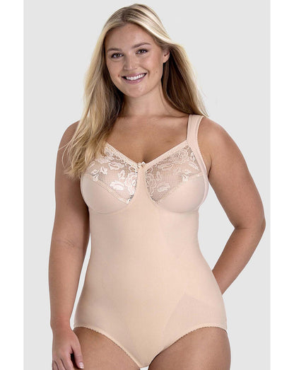  Miss Mary Of Sweden Lovely Lace Shaping Body| Beige