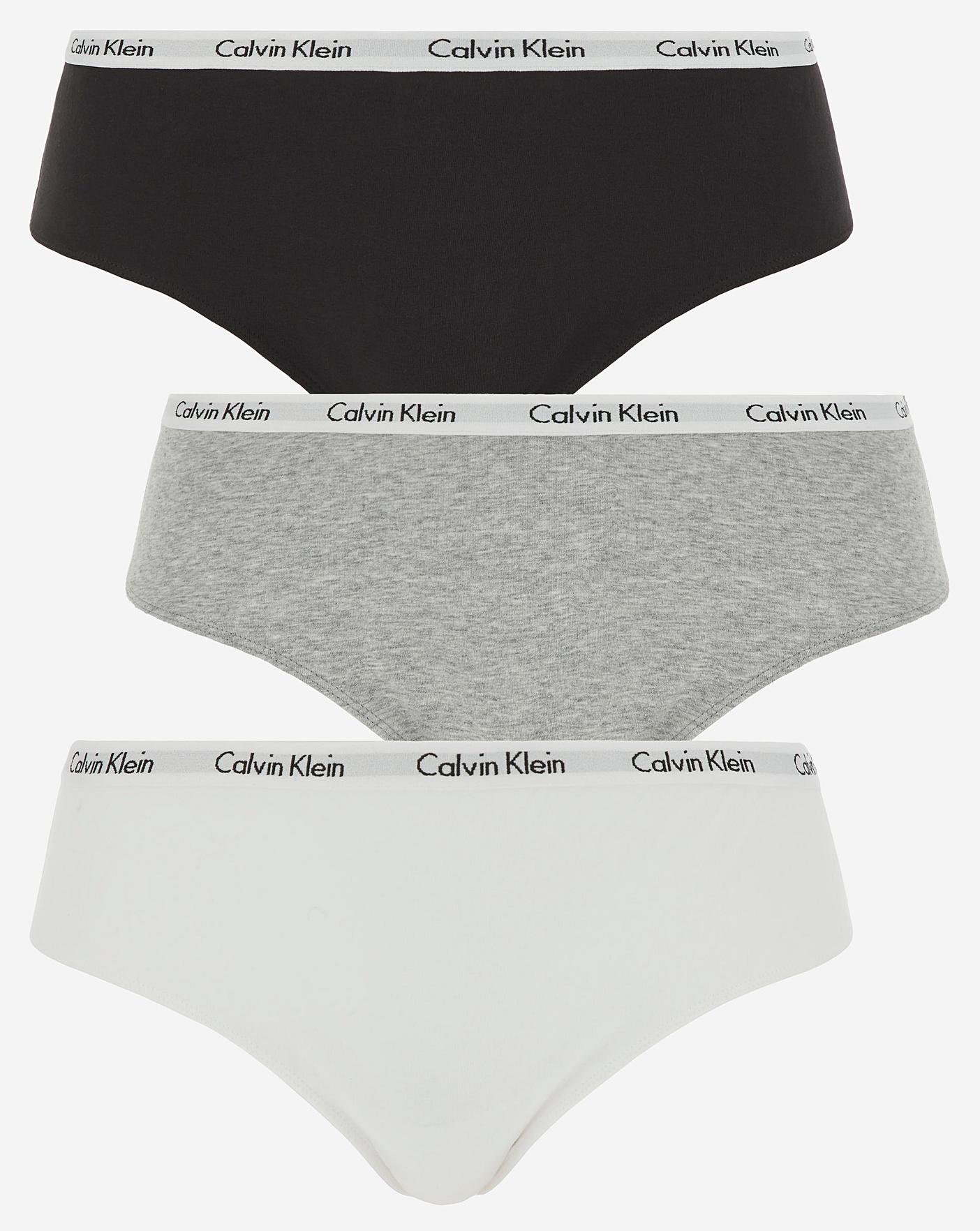  Calvin Klein Cotton 3 Pack Bikini Briefs| Multi