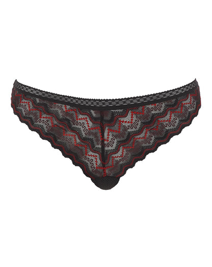  Freya Festival Vibe Briefs| Black/Red