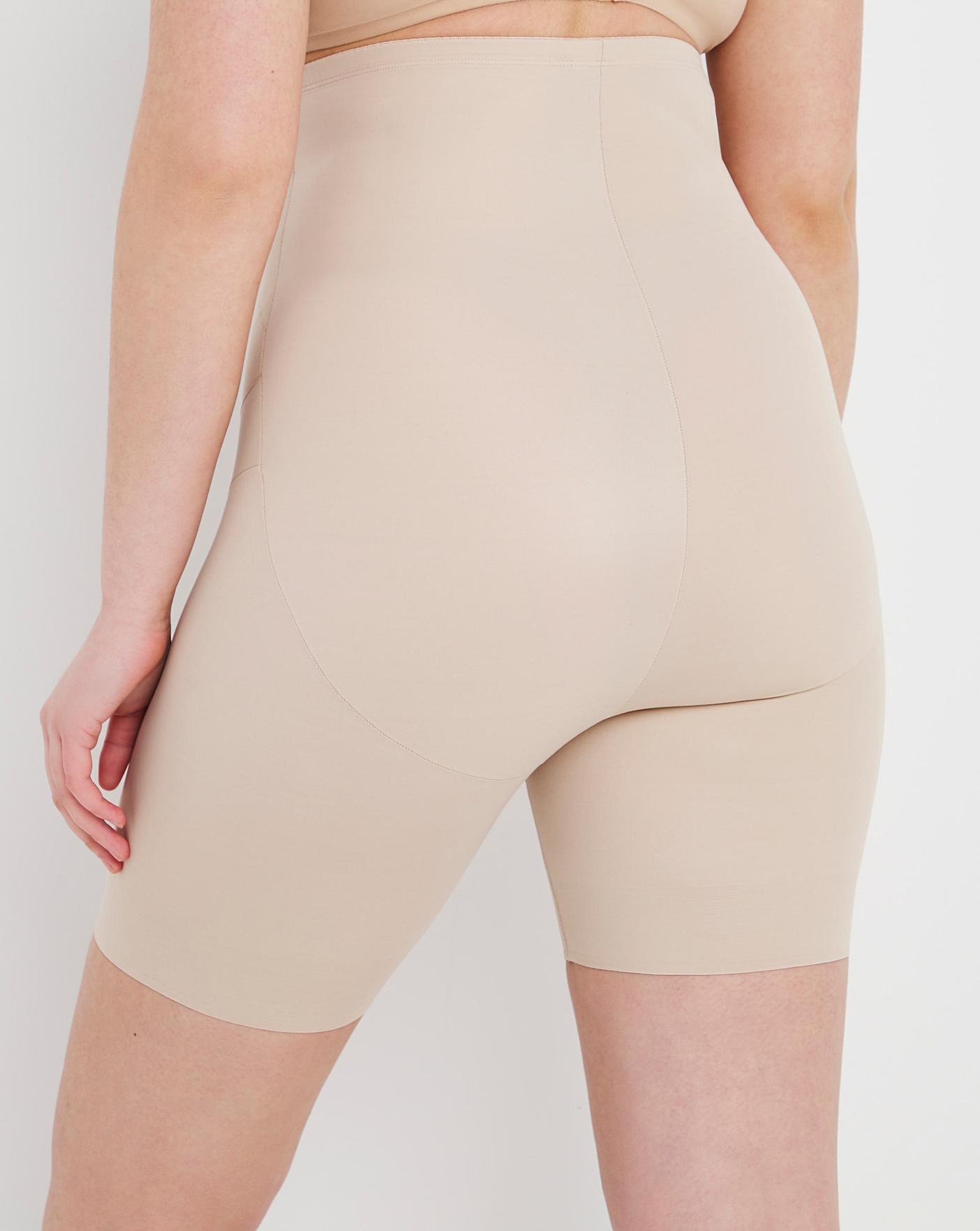  Miraclesuit Instant Tummy Tuck Firm Control Hi Waist Thigh Slimmer| Nude