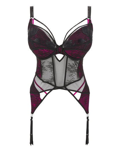  Ann Summers Giveaway Fuller Bust Basque| Black/Pink