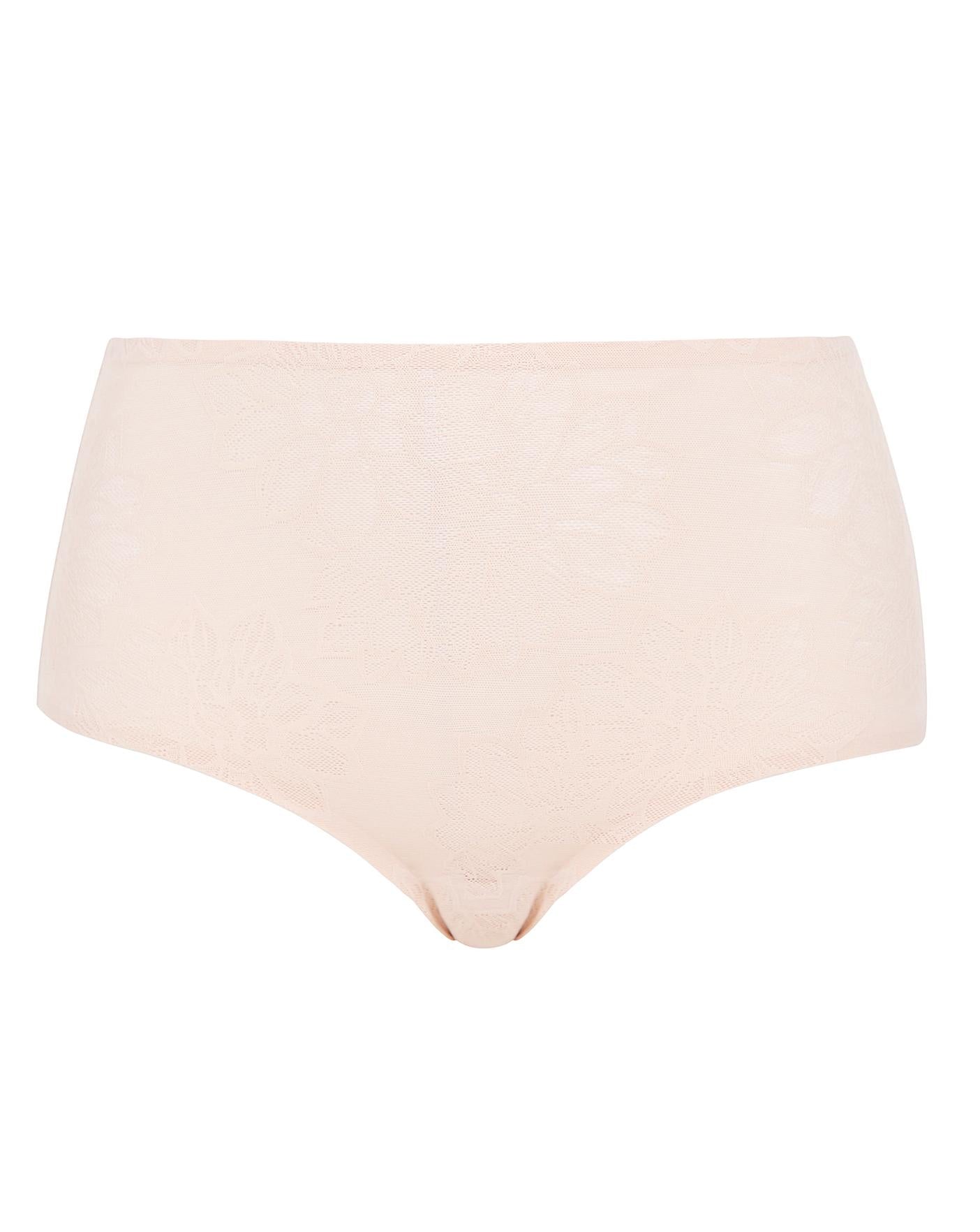  Triumph Fit Smart Lace Maxi Briefs| Light Brown