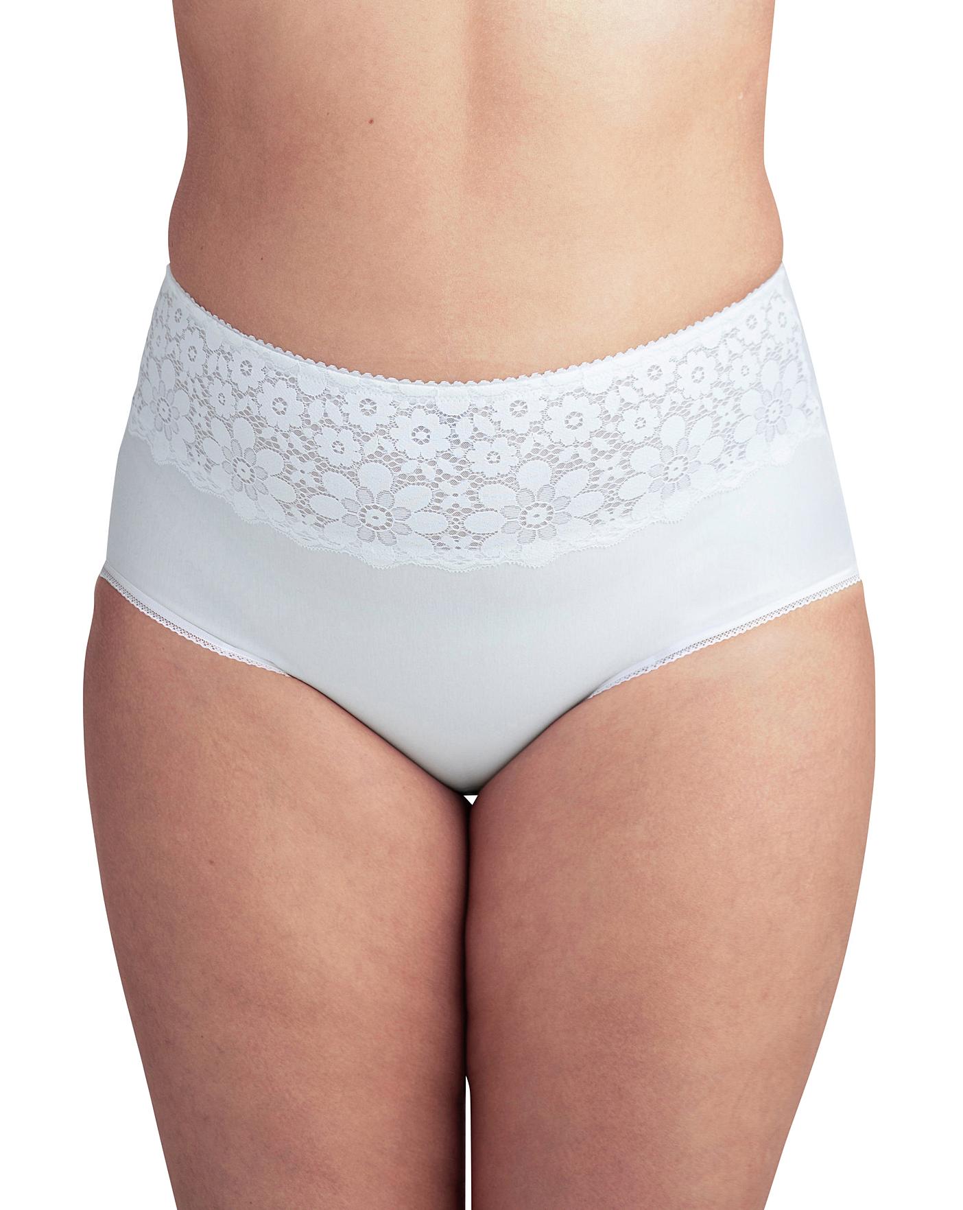  Miss Mary Of Sweden Cotton Bloom Pantee| White