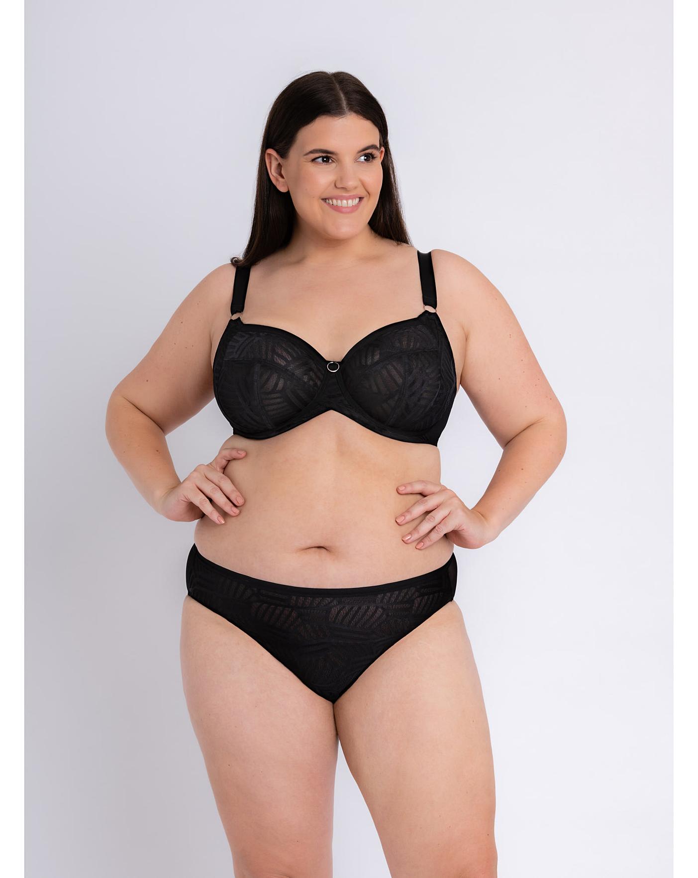  Curvy Kate Wonderfull Vibe High Leg Brief| Black
