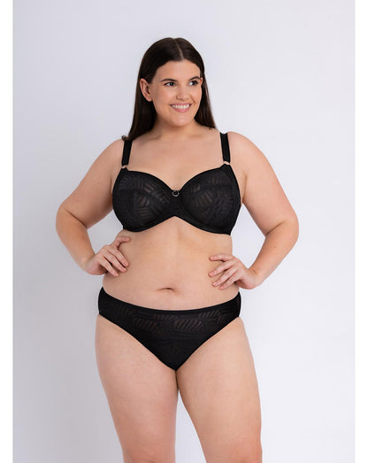  Curvy Kate Wonderfull Vibe High Leg Brief| Black