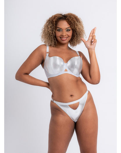  Curvy Kate Lift Off Padded Balcony Bra| Silver