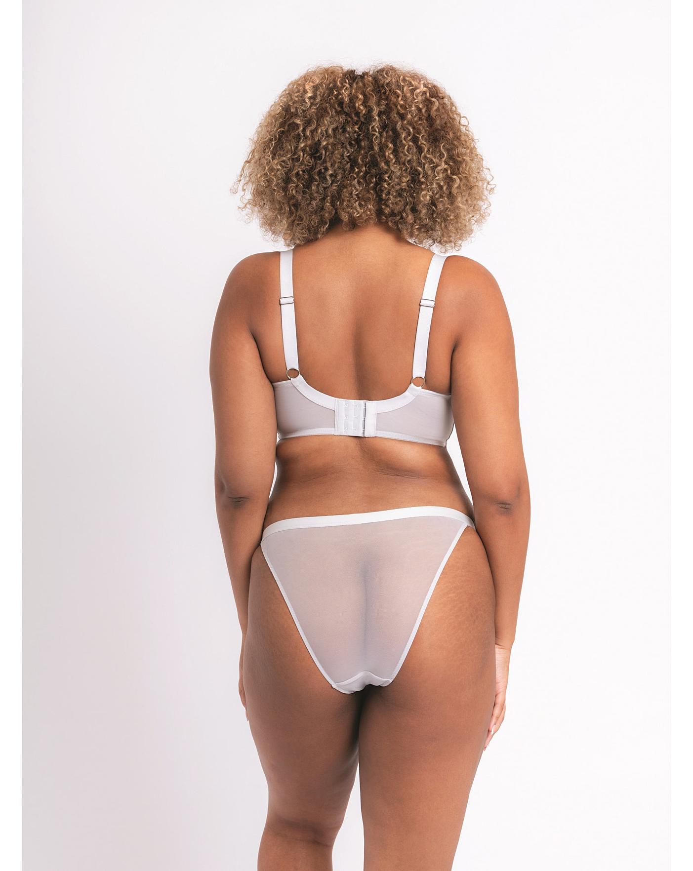  Curvy Kate Lift Off Padded Balcony Bra| Silver