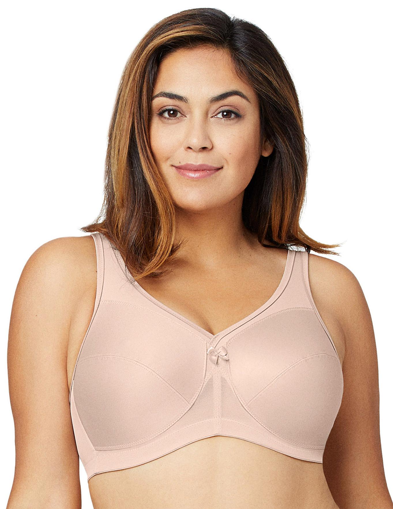  Glamorise Plus Size MagicLift Active Support Bra 1005| Cafe