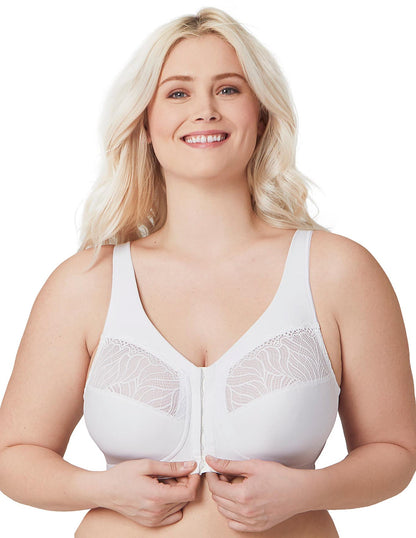 Glamorise Plus Size MagicLift Natural Shape Bra 1210| White