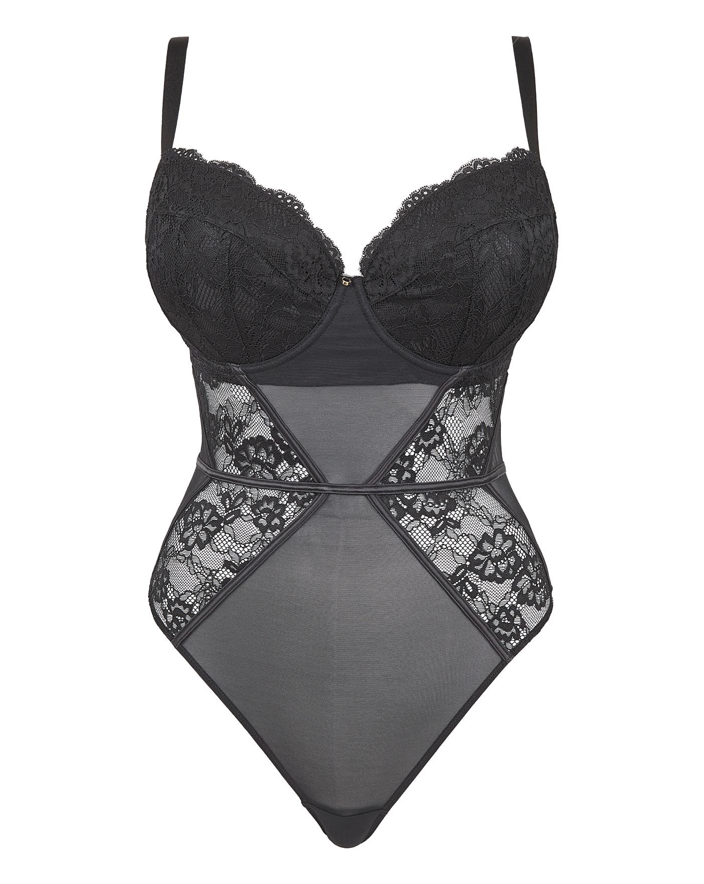  Ann Summers Sexy Lace Planet Body| Black