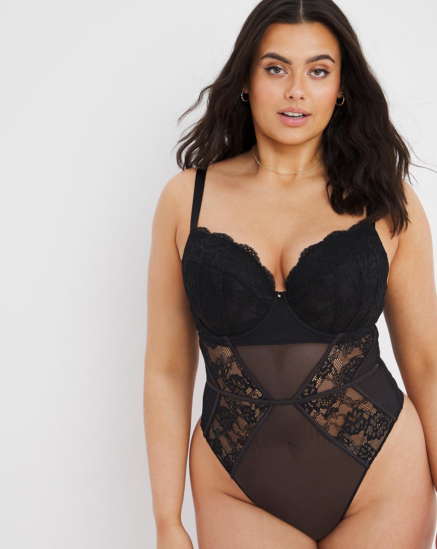  Ann Summers Sexy Lace Planet Body| Black