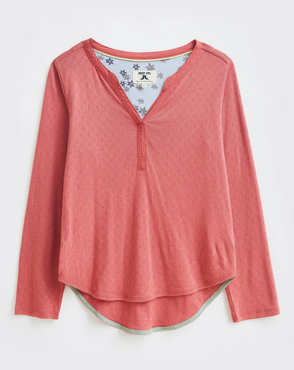  White Stuff Bella Jersey PJ Top| Mid Pink