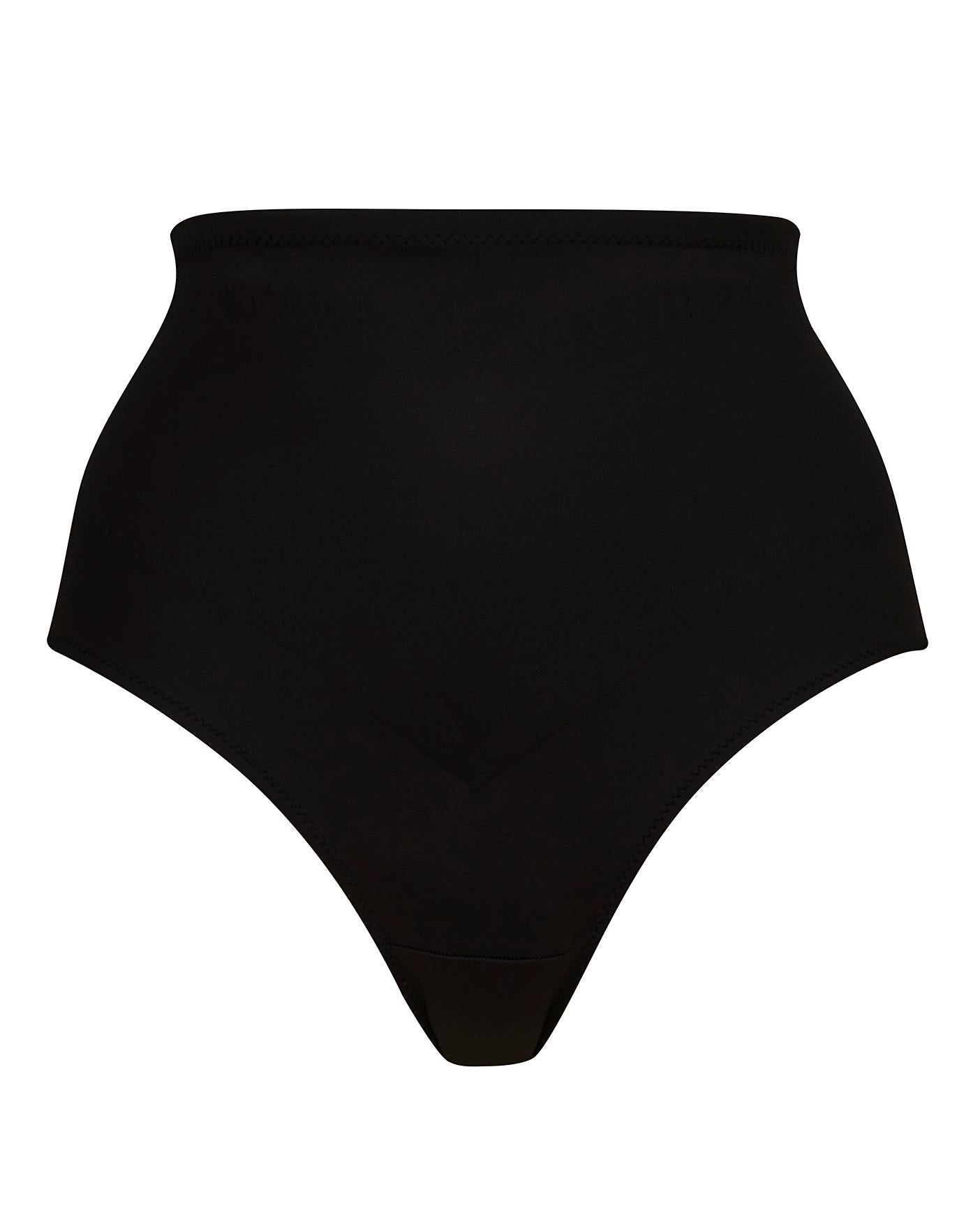  Naomi&Nicole Adjusts To You Firm Control Tummy Shaping Waistline Brief| Black