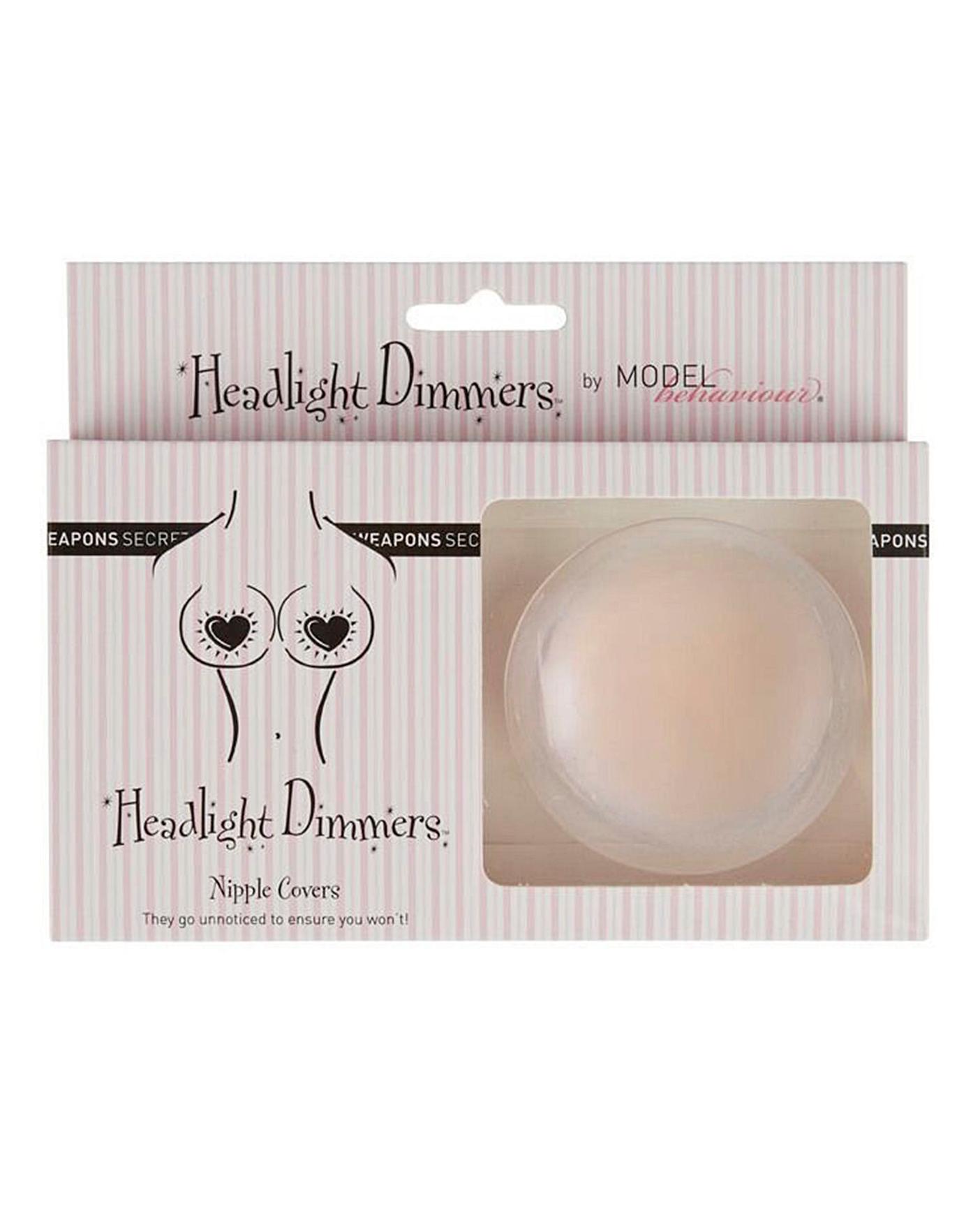  Secret Weapons Round Headlight Dimmers (1 Pair)| Nude| ONE SIZE