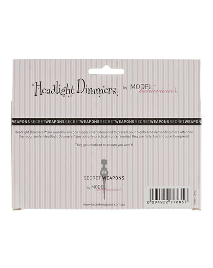  Secret Weapons Round Headlight Dimmers (1 Pair)| Nude| ONE SIZE