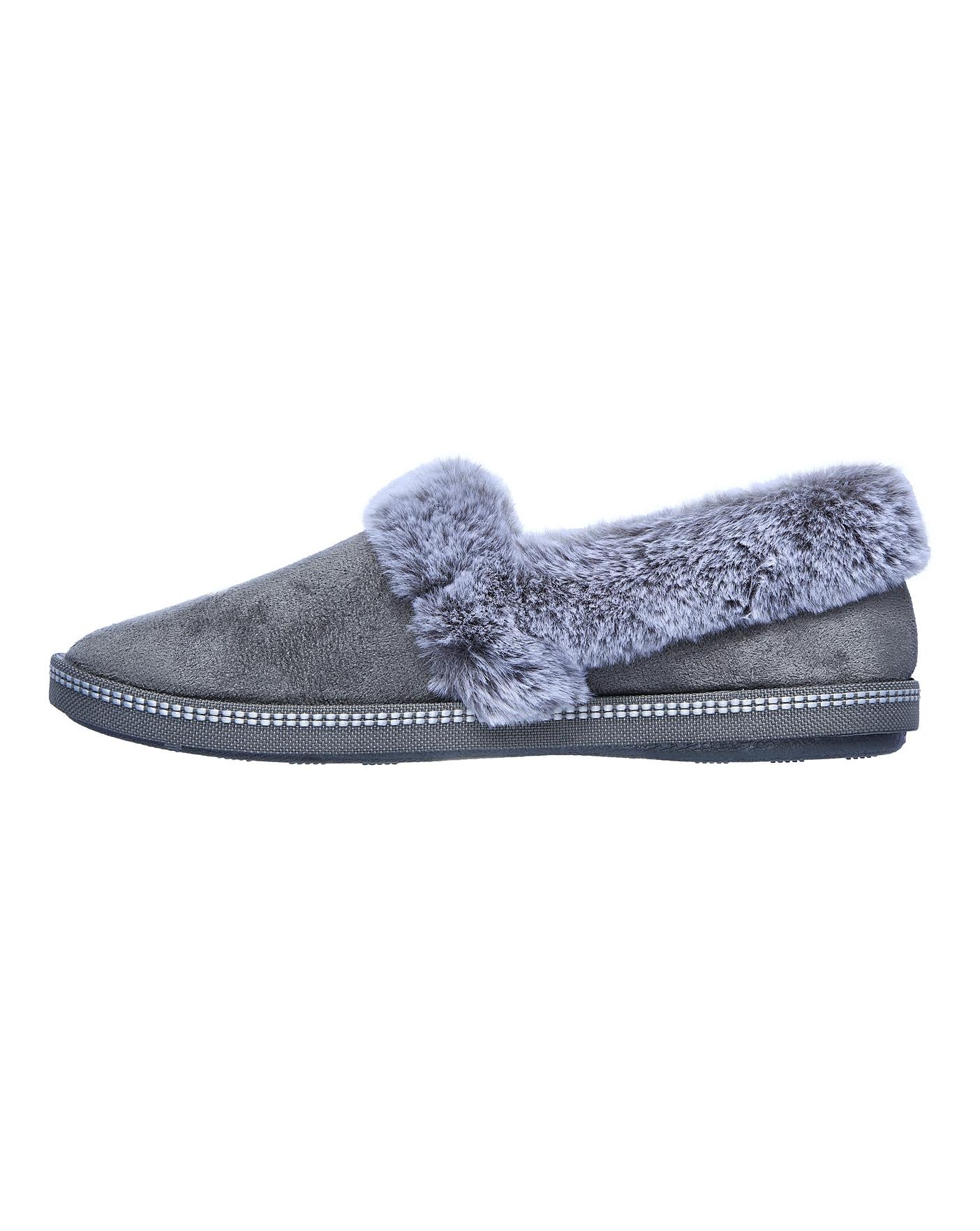  Skechers Cosy Campfire Team Toasty Slippers Standard D Fit| Grey
