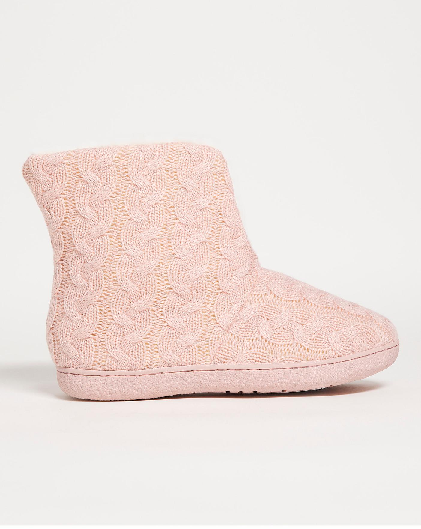  Cushion Walk Knitted Bootee Extra Wide EEE Fit