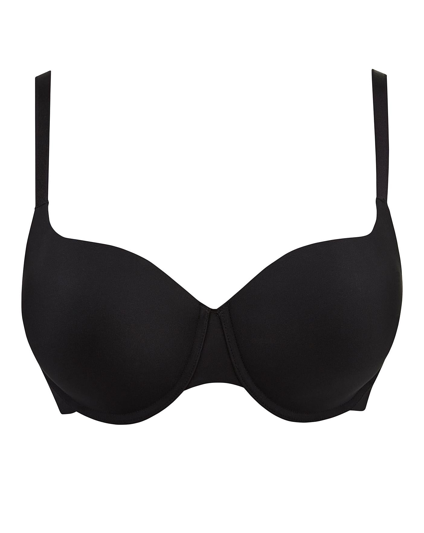  Panache Porcelain Elan Moulded TShirt Bra| Black
